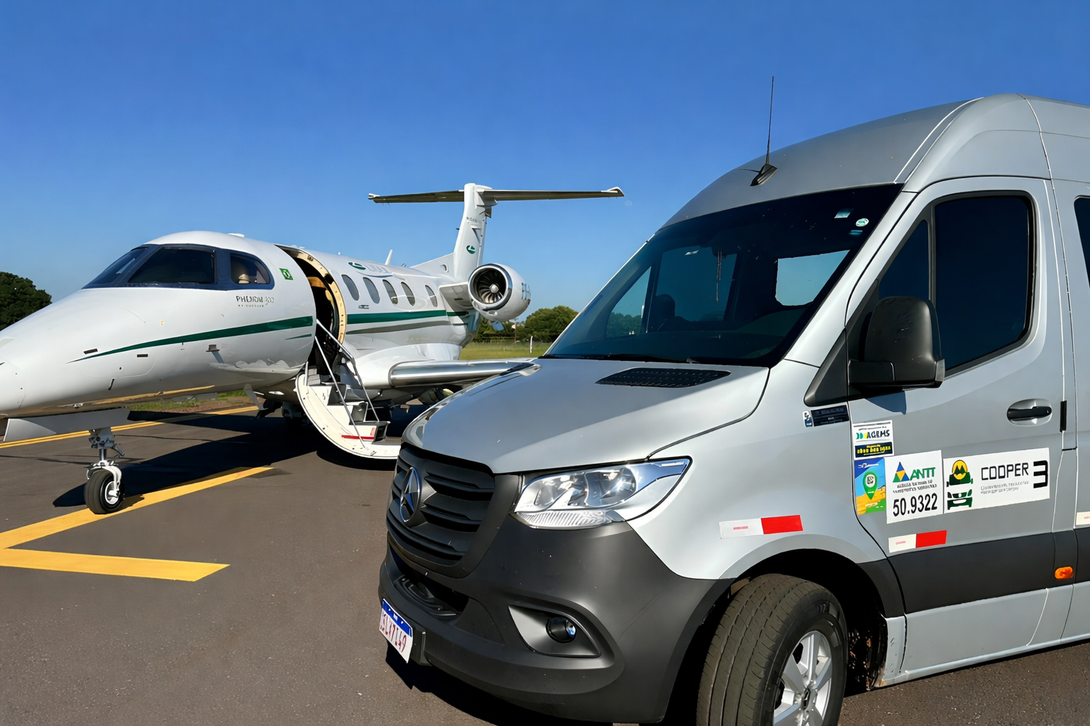 Frota Cooper3 em operação